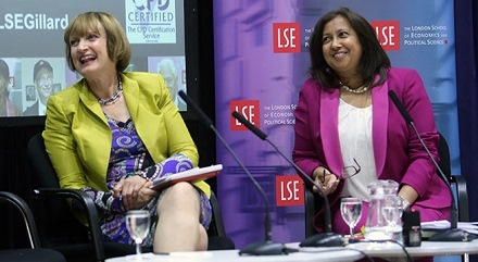 Purna Sen and Harriet Harman twitter