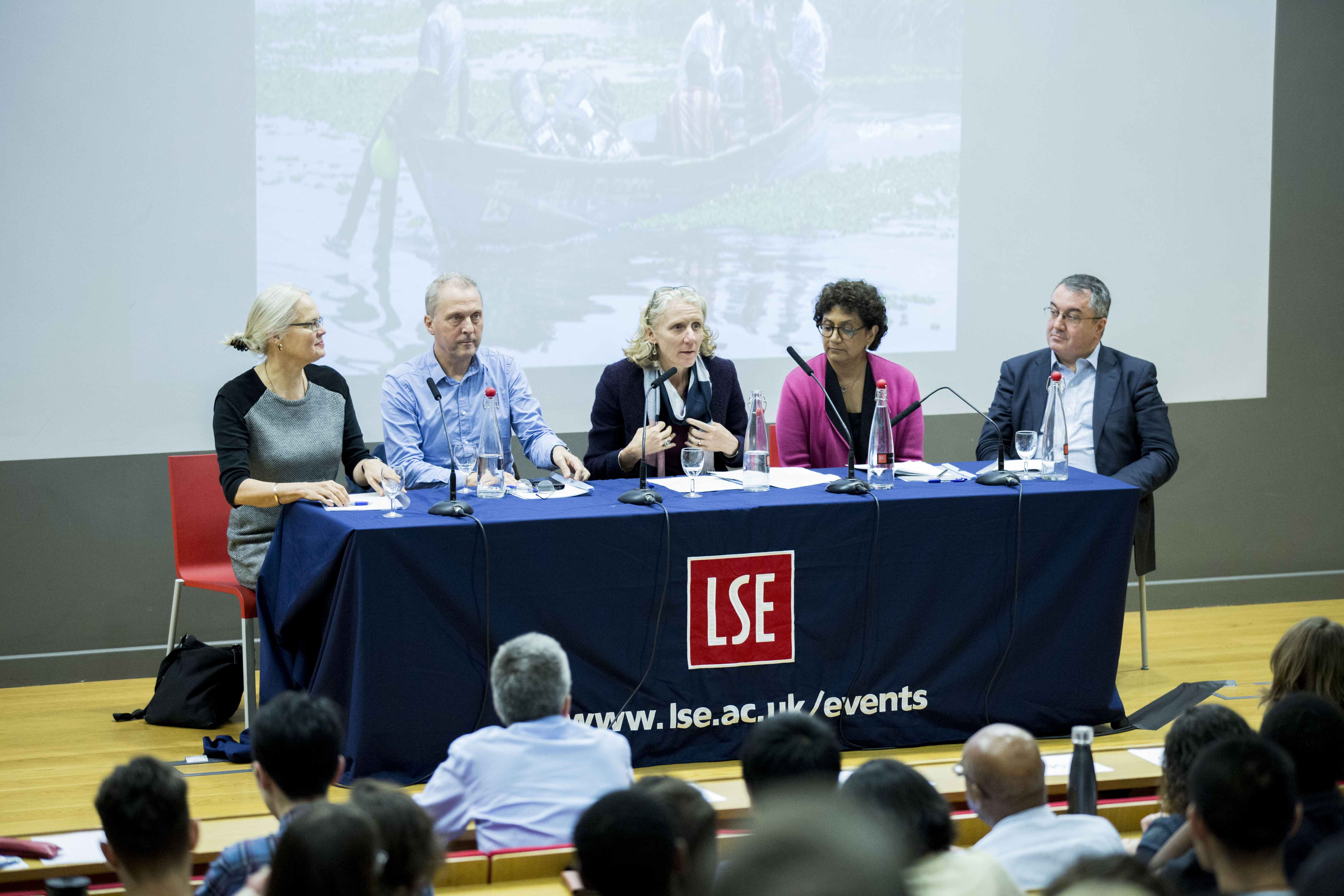 Panel discussion at the official launch of the LSE's Global Health Initiative