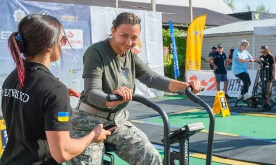 Ukraine military training