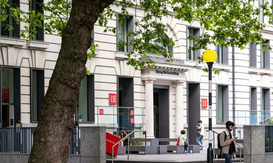 Front entrance to CKK in summer