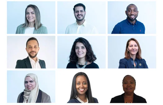 Headshots of some of the 2025-2026 Executive MSc in Cities cohort