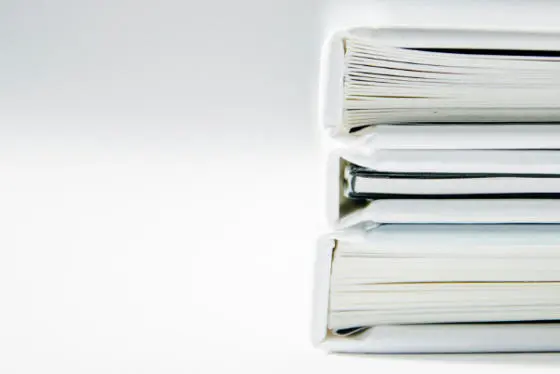 A Stack of files