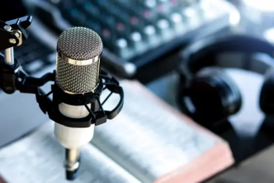 Podcast equipment