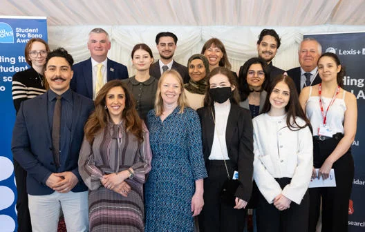 LSE Pro Bono Team at LawWorks Awards
