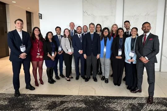 Students and faculty at GPPN conference