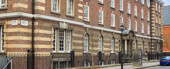 An exterior view of the Nutford House accommodation building at LSE