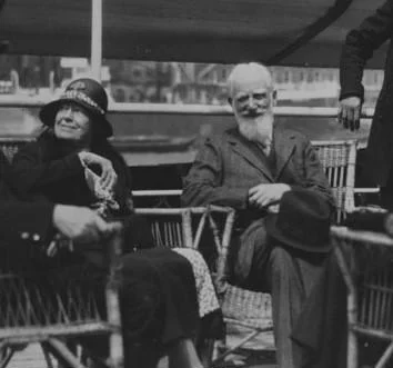 Charlotte and George Bernard Shaw, 1932