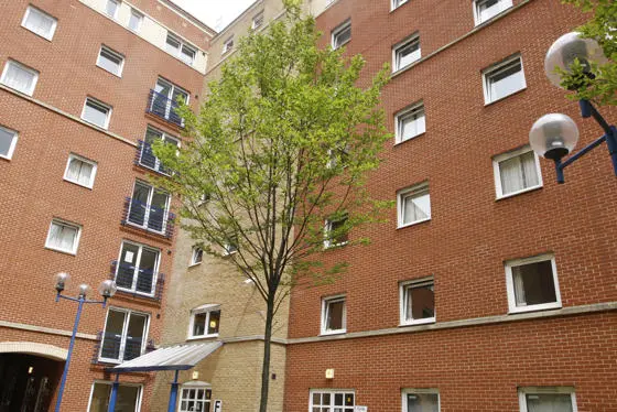 An exterior view of the Sidney Webb House accommodation building at LSE