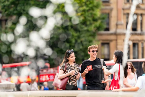students in London