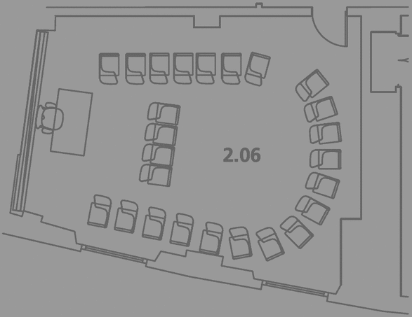 Floorplan of CLM.2.06