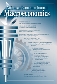 American economic journal macroeconomics poster