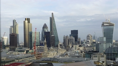 City of London panoramic view