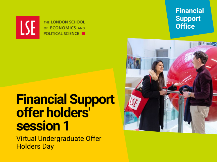 Watch our Financial Support session with LSE's Financial Support Office