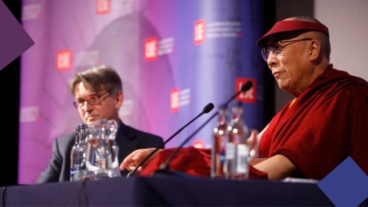 The Dalai Lama speaks at LSE