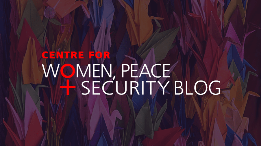 Women, Peace and Security Blog image