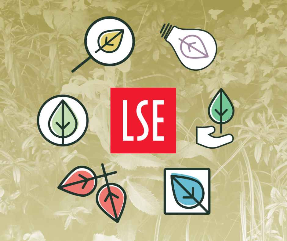 All SSP theme logos arranged in a circle around a central LSE logo