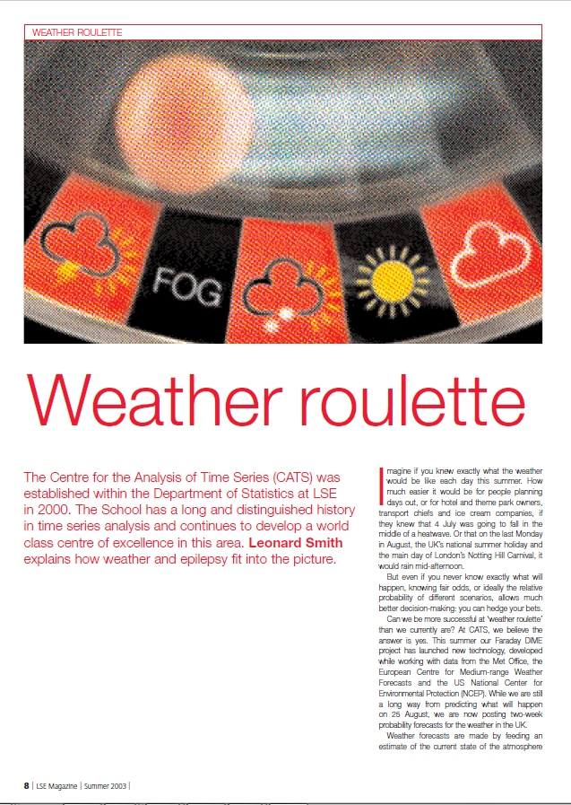 Weather Roulette cover