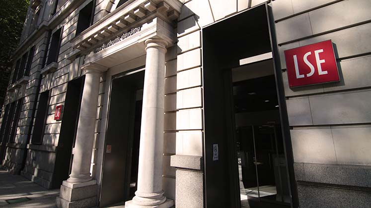 New Academic building entrance LSE