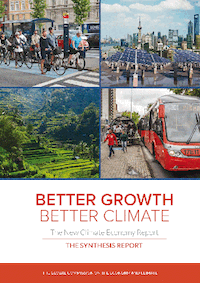 The New Climate Economy Report cover