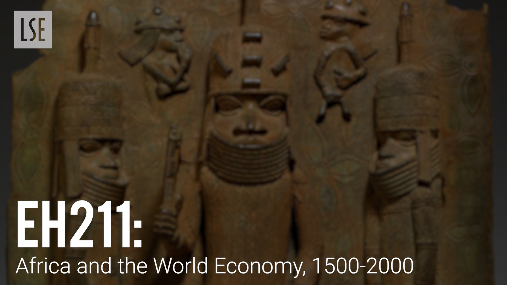 EH211 Africa and the World Economy, 1500-2000, by Dr Leigh Gardner