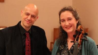 Viv McLean piano and Alice Neary cello 22 Feb