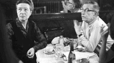 Simone de Beauvoir and Sartre