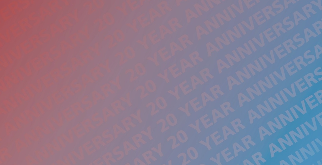 anniversay banner for website