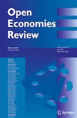 Springer - Open Economies REview