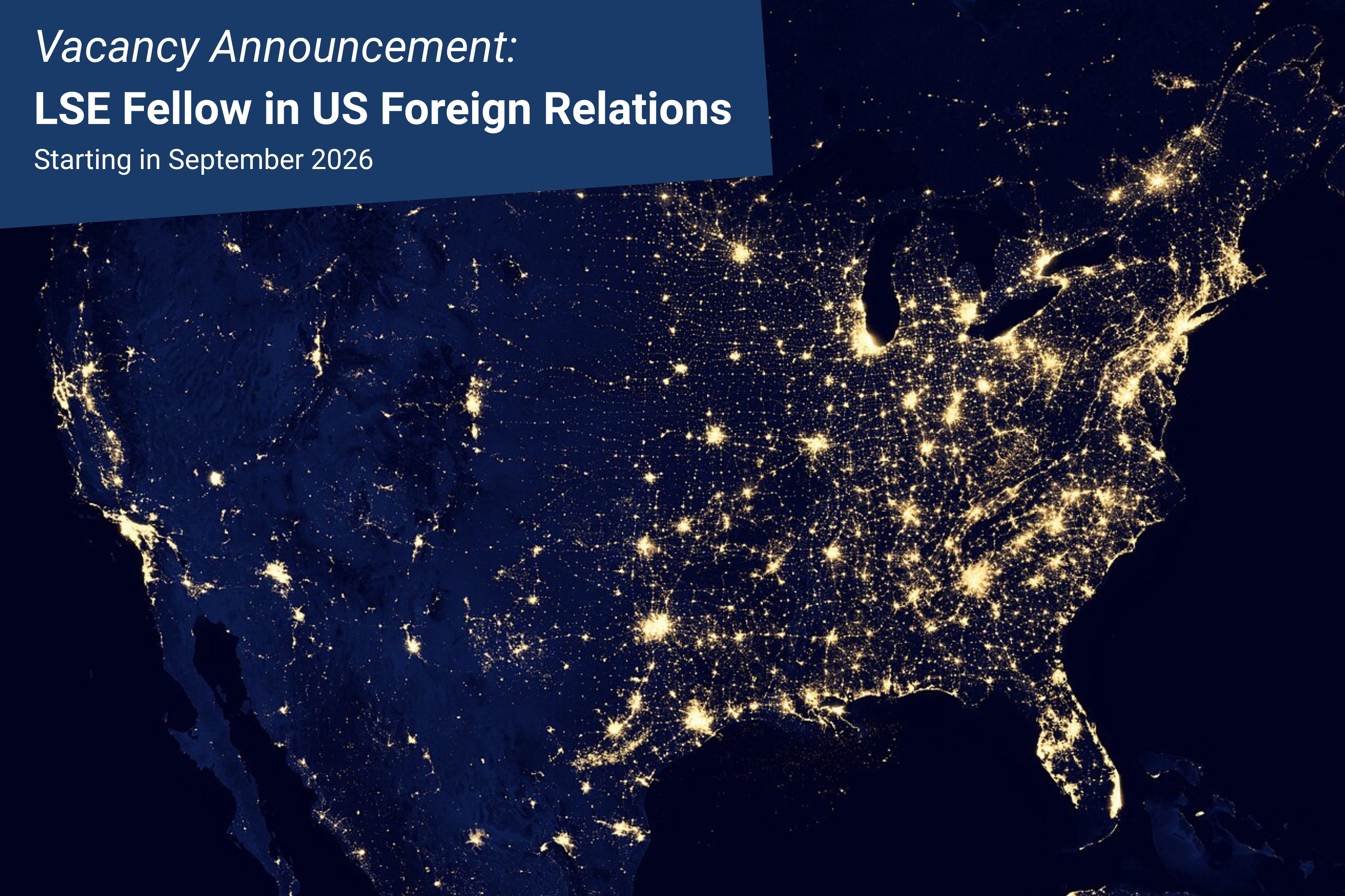 LSE Fellow in US Foreign History Announcement 1