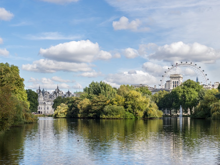 St James's Park Lake in Westminster 560 747