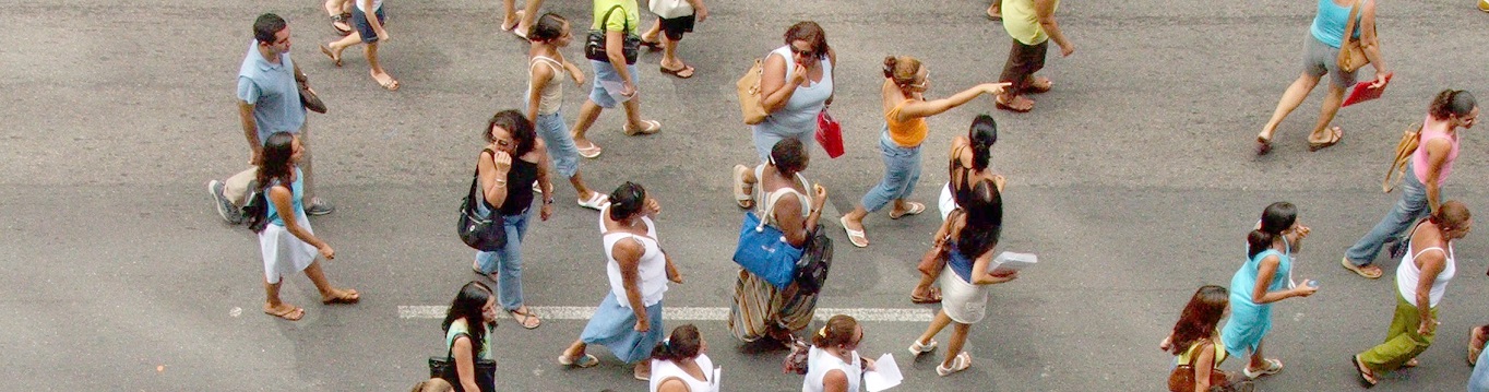 People on a protest march