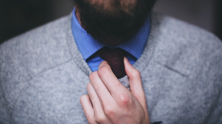 This is a picture of a man in a tie