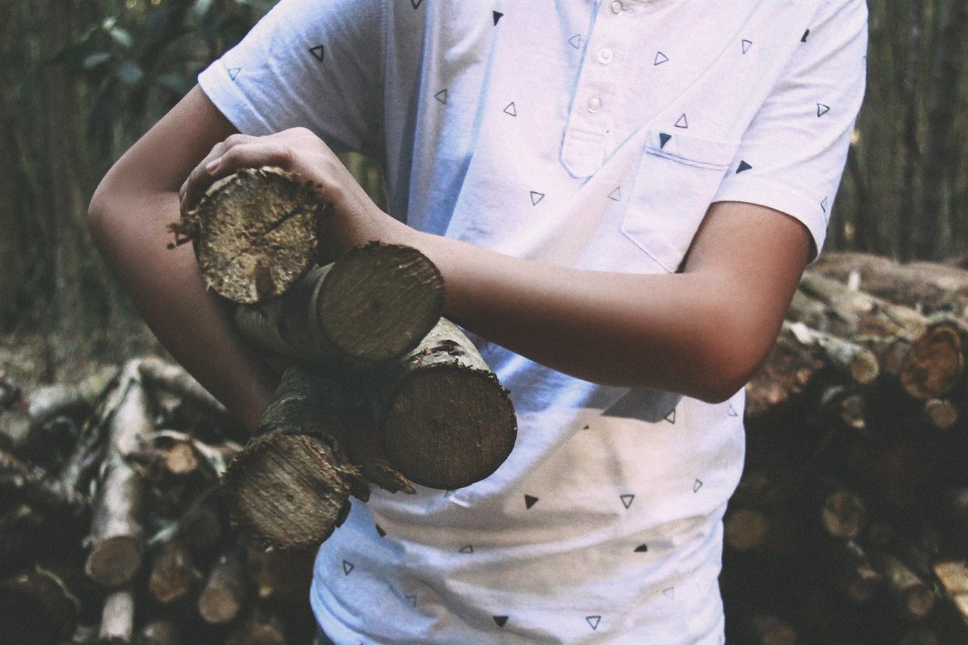 Carrying firewood