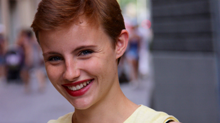 A headshot of Chloe de Canson