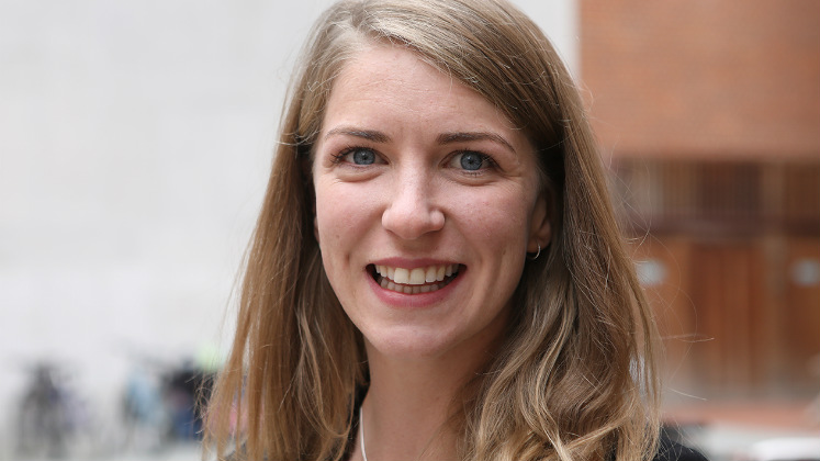 A headshot of Kate Laffan | LSE researcher