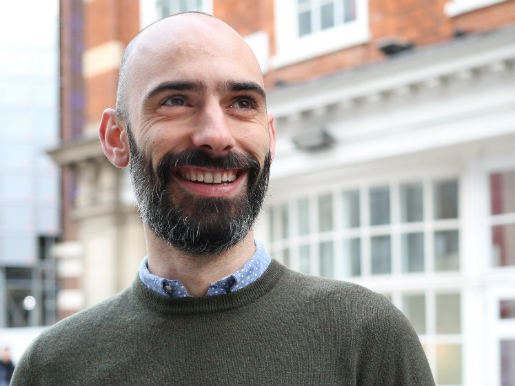 A headshot of LSE research candidate Joe Roussos