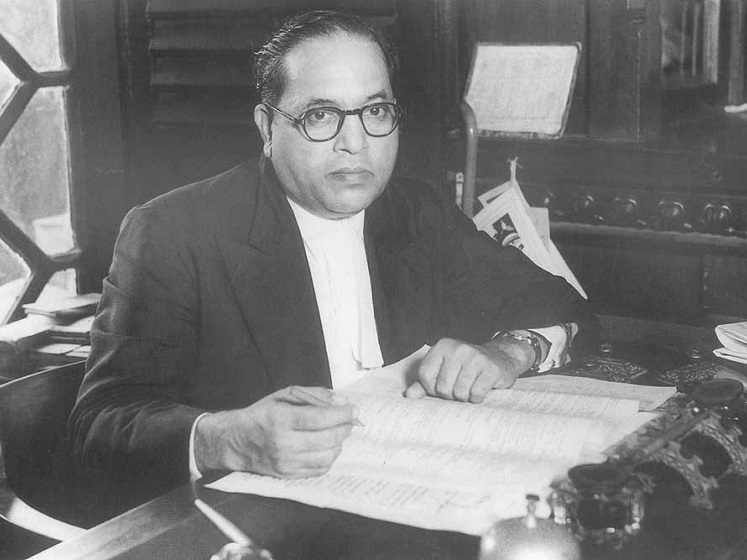 B R Ambedkar in 1950. Wikimedia Commons. By Unknown author - http://www.outlookindia.com/printarticle.aspx?290562, Public Domain, https://commons.wikimedia.org/w/index.php?curid=33306347