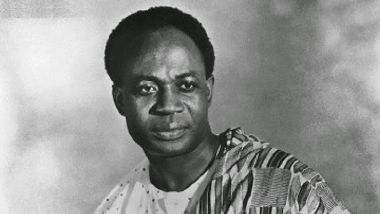 Portrait of LSE alumnus and First President of Ghana Kwame Nkrumah