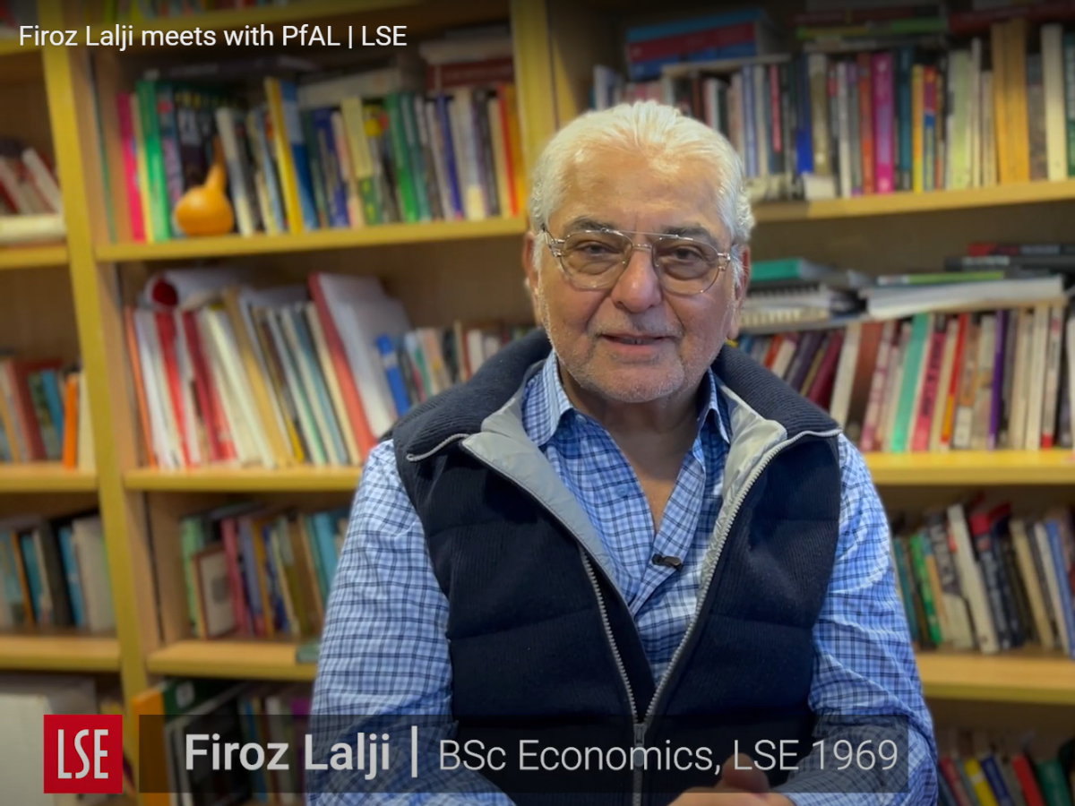 Firoz Lalji meets with PfAL students