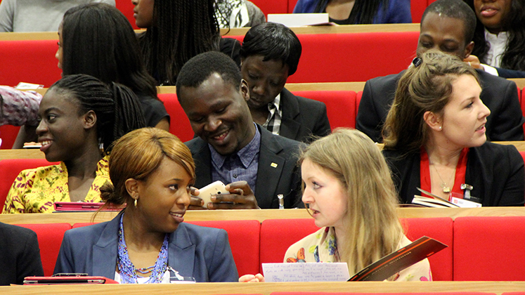An audience shot during the 2014 LSE Africa Summit