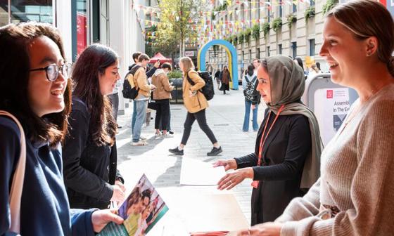Careers fair at Welcome
