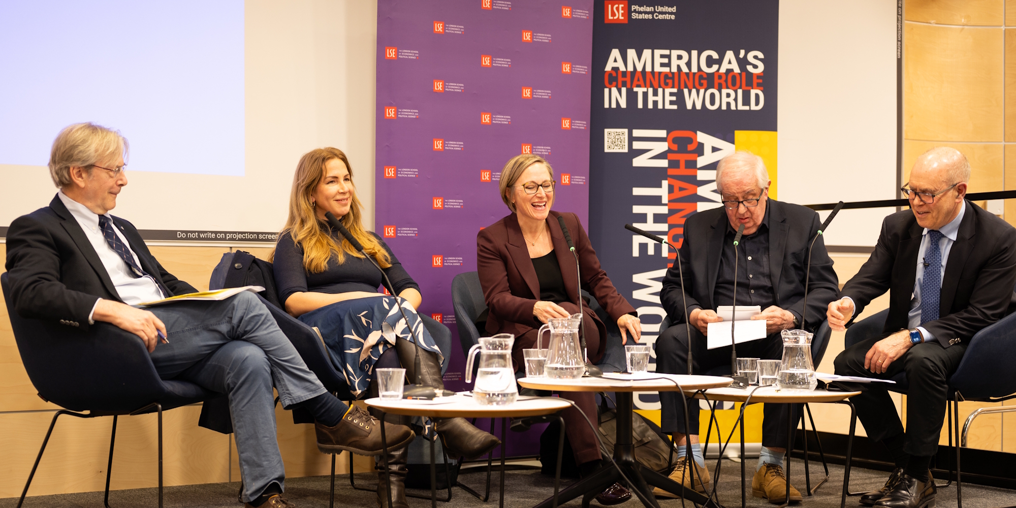 Speaker panel for America's Changing Role in the World event