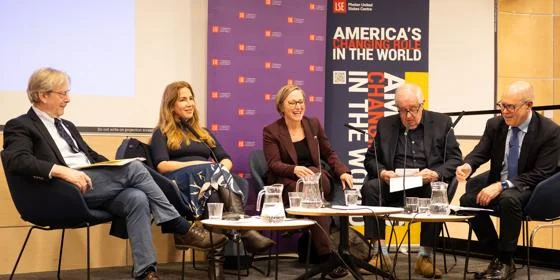 Speaker panel for America's Changing Role in the World event