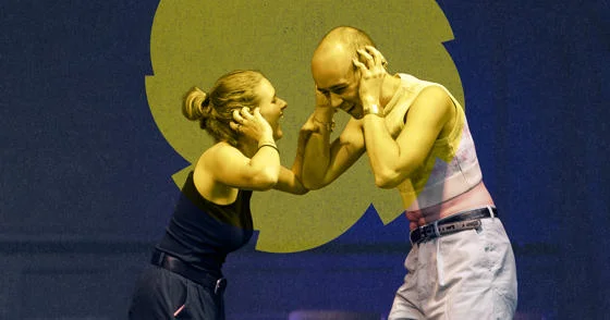 A photo from the play
