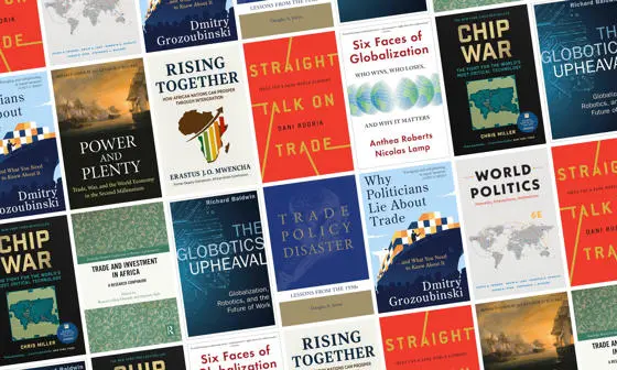 Montage of the book covers recommended in this reading list.