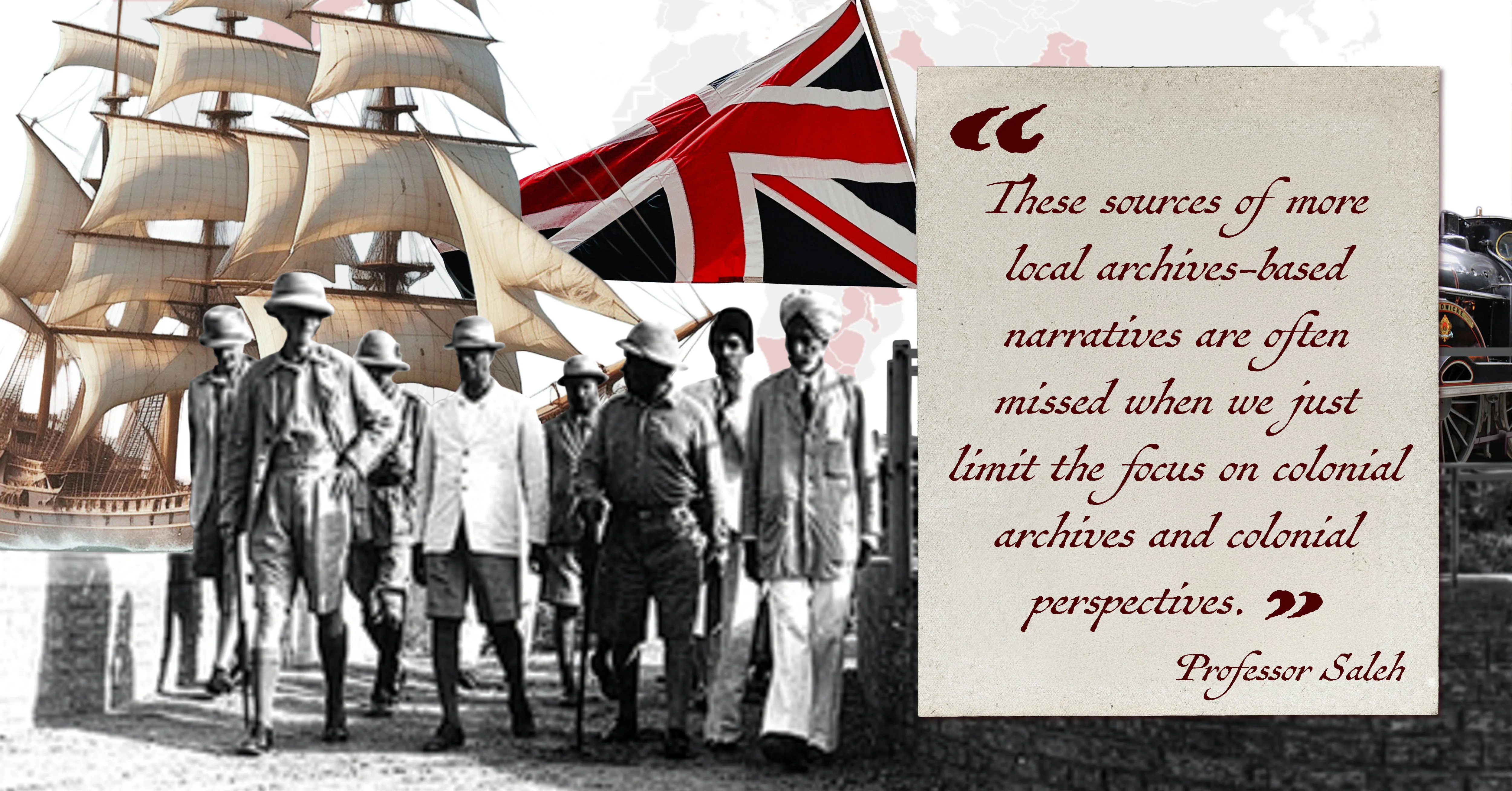 These sources of more local archives-based narratives are often missed when we just limit the focus on colonial archives and colonial perspectives.