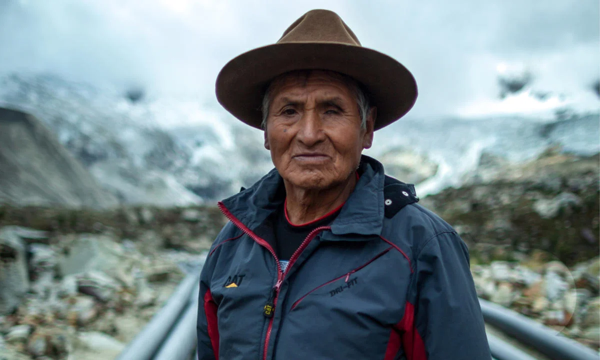 Peruvian farmer Saúl Luciano Lliuya, credit Alexander Luna.