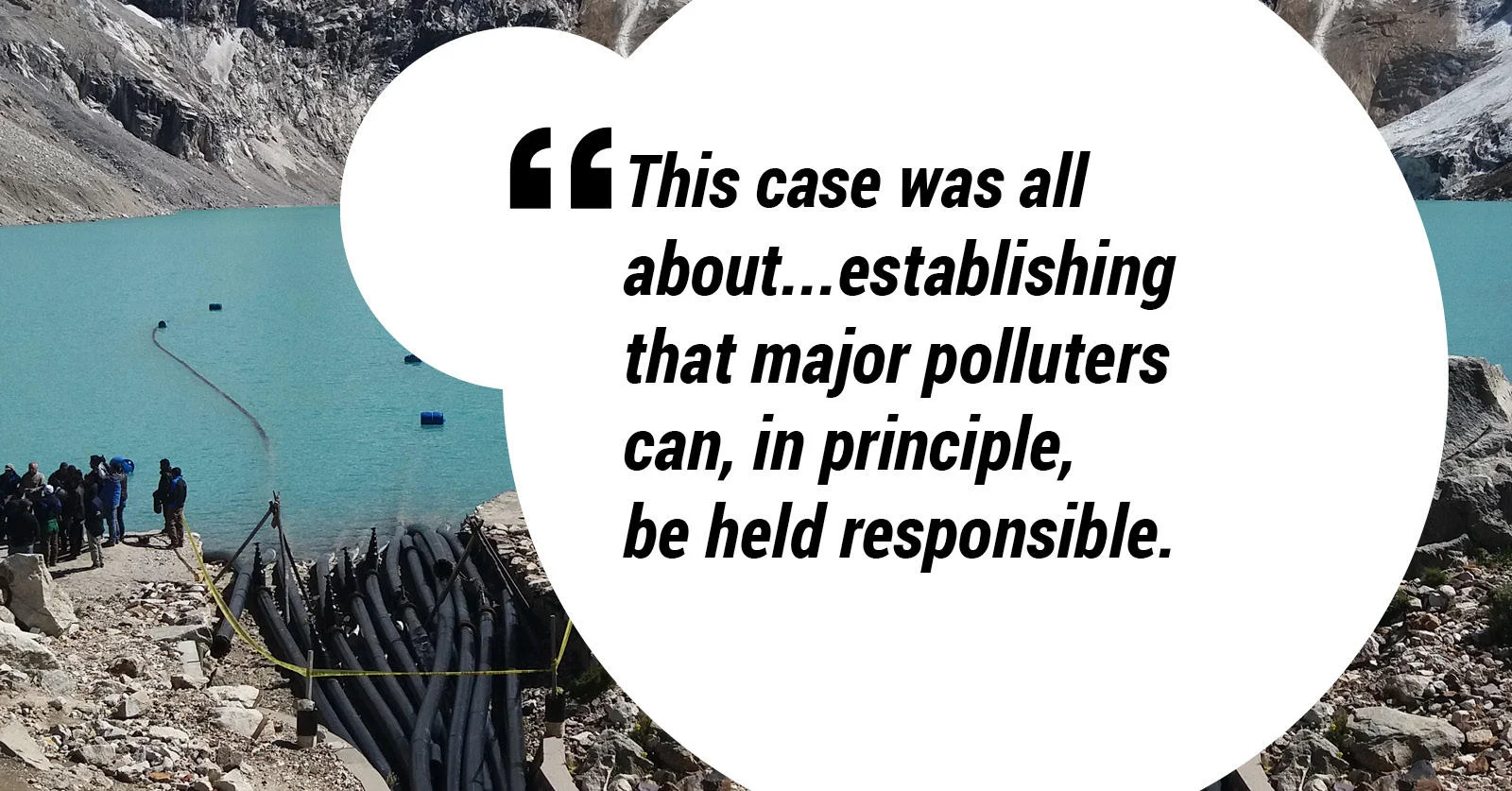 This case was all about...establishing that major polluters can, in principle, be held responsible.