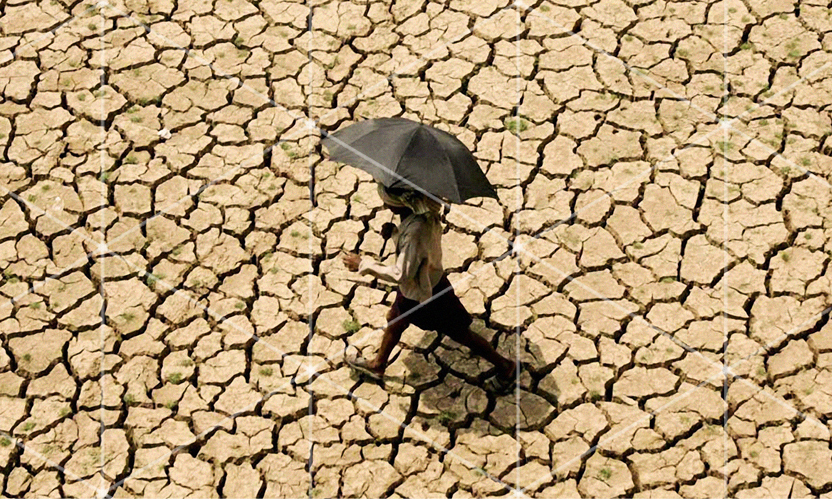 Cracked earth