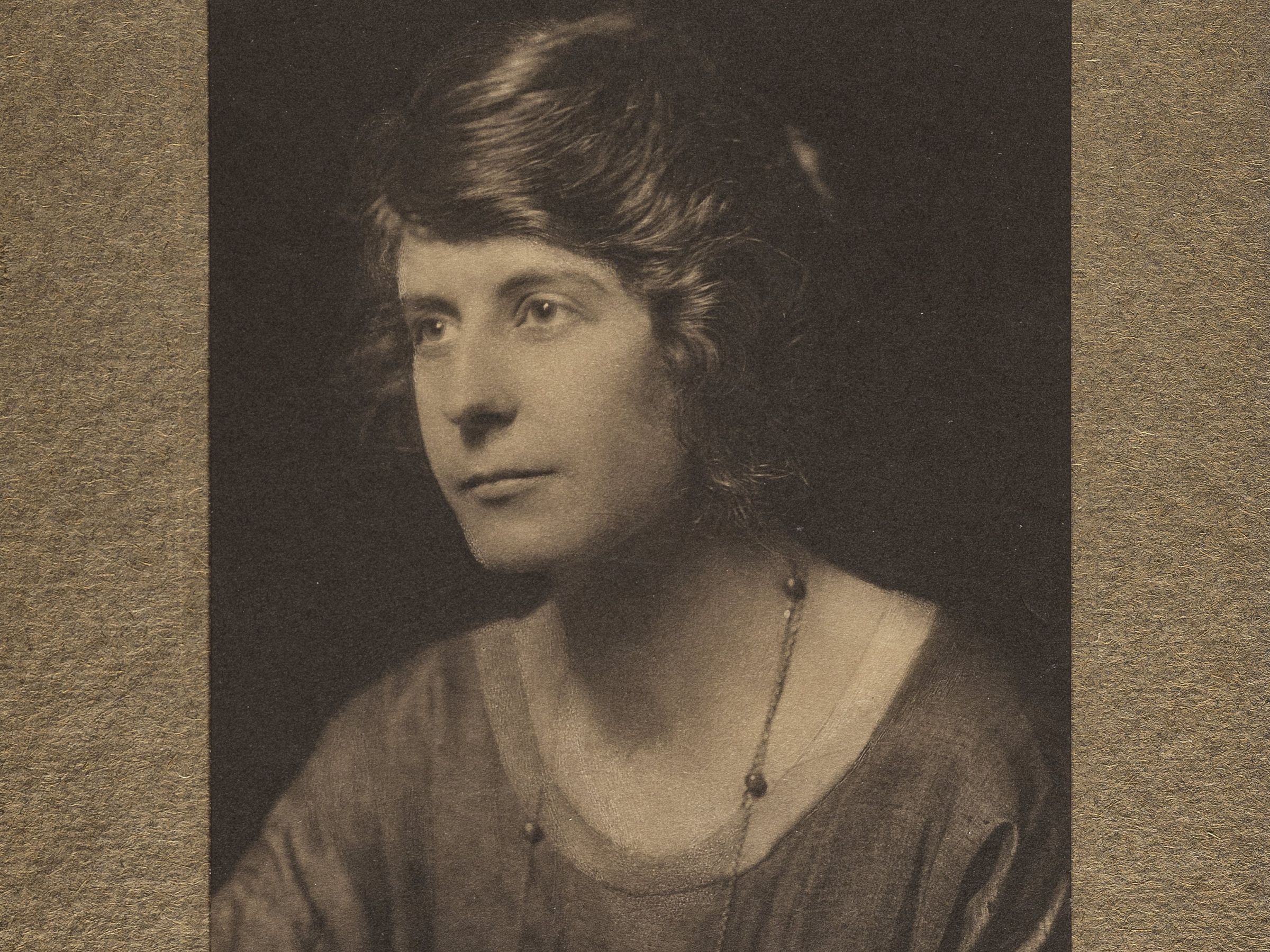 A portrait of Vera Douie 